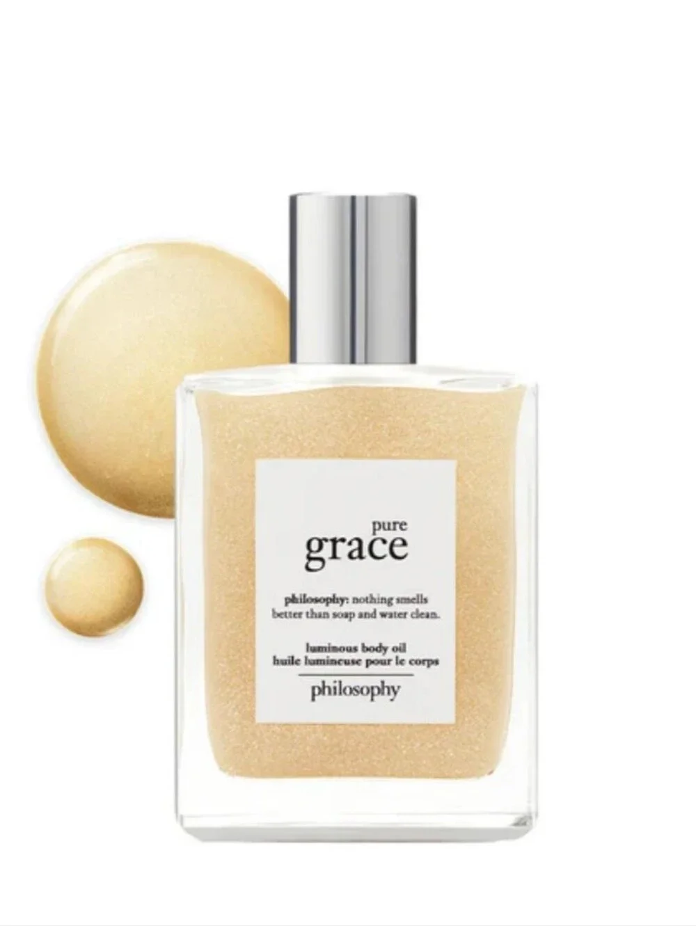 NIB Philosophy Pure Grace Luminous Body Oil 4 oz